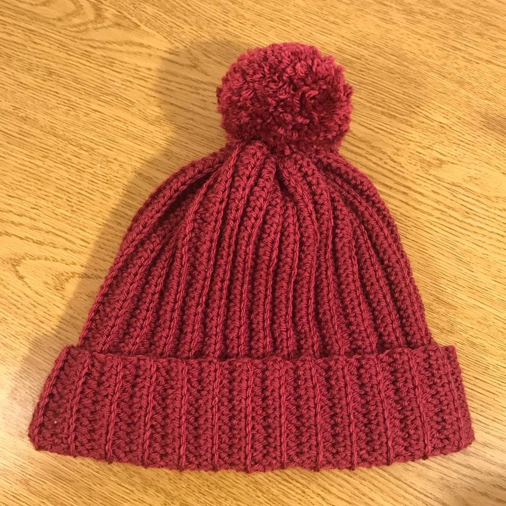 HANDMADE CROCHET PINK HAT